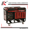 11kw 12kw Niedriger Kraftstoffverbrauch! Mit brandneuen Cums Motor tragbaren Diesel Magnet Generator 15kva